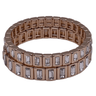La Lumiere The Mini Baguette Clear Gem Bracelet - Estilo Boutique