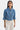 Lamarque Carolina Ruffle Sleeve Denim Jacket in Mid Blue Wash