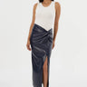 Lamarque Eileen Maxi Skirt in Midnight Blue - Estilo Boutique