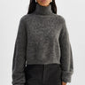 Lamarque Garcelle Sweater in Heather Charcoal
