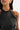 Lamarque Ginny Lace Trim Faux Leather Top in Black