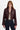 Lamarque Lorena Cropped Leather Jacket in Vamp