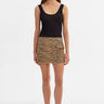 Lamarque Olexa Mini Skirt in Tiger