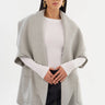 Lamarque Penelope Wool Coat in Light Grey - Estilo Boutique