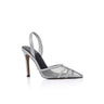 Lana Wilkinson Jade Pump Grey Mesh & Patent Leather