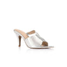 Lana Wilkinson Kelis Sandal Silver Metallic Leather