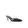 Lana Wilkinson Melanie Mule Pony & Black Leather