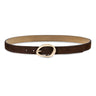 Laurel and Gold Laurel Belt in Espresso Gold