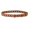 Laurel and Gold Rossmore Belt in Caramel Gold