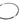 Lauren Amble Designs Single Baroque Pearl Hematite Necklace