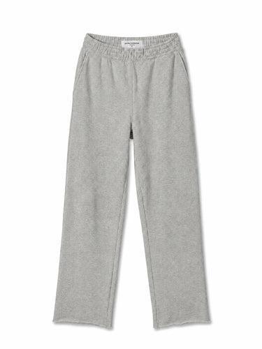 Perfect White Tee Leni French Terry Pull on Pant in Heather Grey