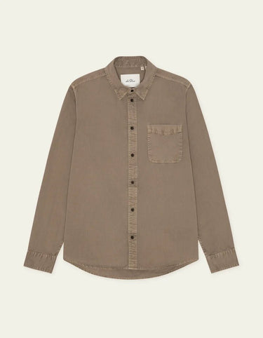 Les Deux Garment Dyed Shirt in Caribou
