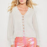 Lisa Todd Lacey Lover Top in Iced Grey - Estilo Boutique