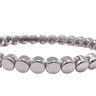 LLNY Tiny Stretch Circles Bracelet in Silver - Estilo Boutique