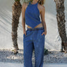 LNA Santo Denim Pant in True Blue - Estilo Boutique