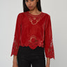 Love The Label Alina Top in American Beauty