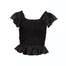 Love the Label Annika Top in Black - Estilo Boutique