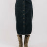 Love The Label Apolline Midi Skirt in Pagent Blue