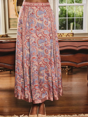 Love the Label Arden Skirt in Lucent Lights Print