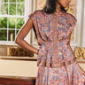 Love the Label Arden Top in Lucent Lights Print