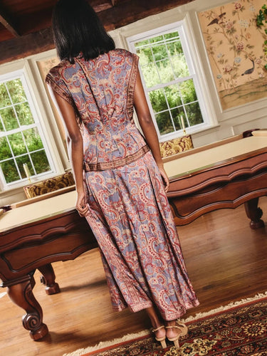 Love the Label Arden Top in Lucent Lights Print