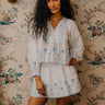 Love The Label Bessie Skirt in Margaret Embroidery