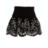 Love the Label Clara Skirt in Black Velvet - Estilo Boutique