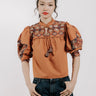 Love The Label Diella Top in Caramel