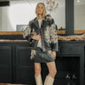 Love The Label Jamie Quilted Jacket in Black