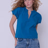 Love the Label Lia Top in Blue Sapphire