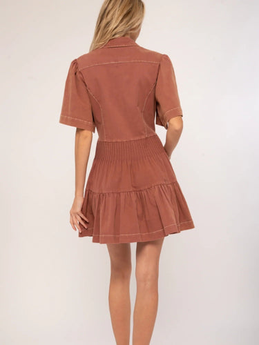 Love the Label Liane Dress in Copper