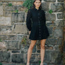 Love the Label Marta Long Sleeve Mini Dress in Black
