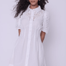 Love the Label Marta Mini Dress in White - Estilo Boutique