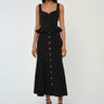 Love The Label Romeo Top in Midnight Denim