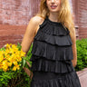 Love the Label Sana Halter Top in Black