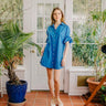 Love The Label Shannon Mini Dress in Palace Blue