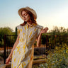 Love the Label Simmons Mini Dress in Forsythia Floral