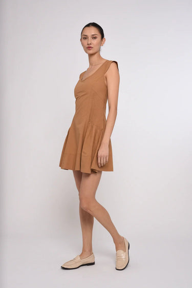 Love the Label The Charlie Mini Dress in Sand Dust
