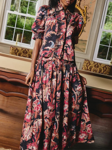 Love the Label Zuri Top in Magic Forest Print