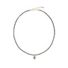 Marie Laure Chamorel N 871 Necklace in Ruthenium - Estilo Boutique
