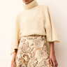 Marie Oliver Annika Popover Turtleneck in Ivory
