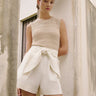 Marie Oliver Emmit Shorts in Oyster - Estilo Boutique