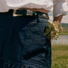 Marie Oliver Sophie Denim Skirt in Indigofera