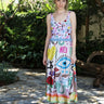 Me369 Alexa Printed Skirt in Tattoo