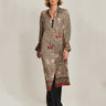 Me369 Athena Collar Dress in Rodeo