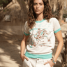 Me369 Nora Knit Top in Desert
