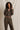 Perfect White Tee Milana Track Jacket in Dark Olive