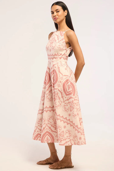 Misa Amity Dress in Terra Ceramic