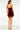 Misa Camille Dress in Garnet Velvet - Estilo Boutique