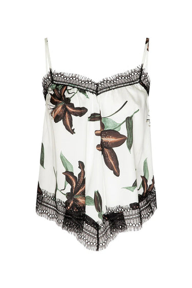 Misa Cecile Top in Black Lily